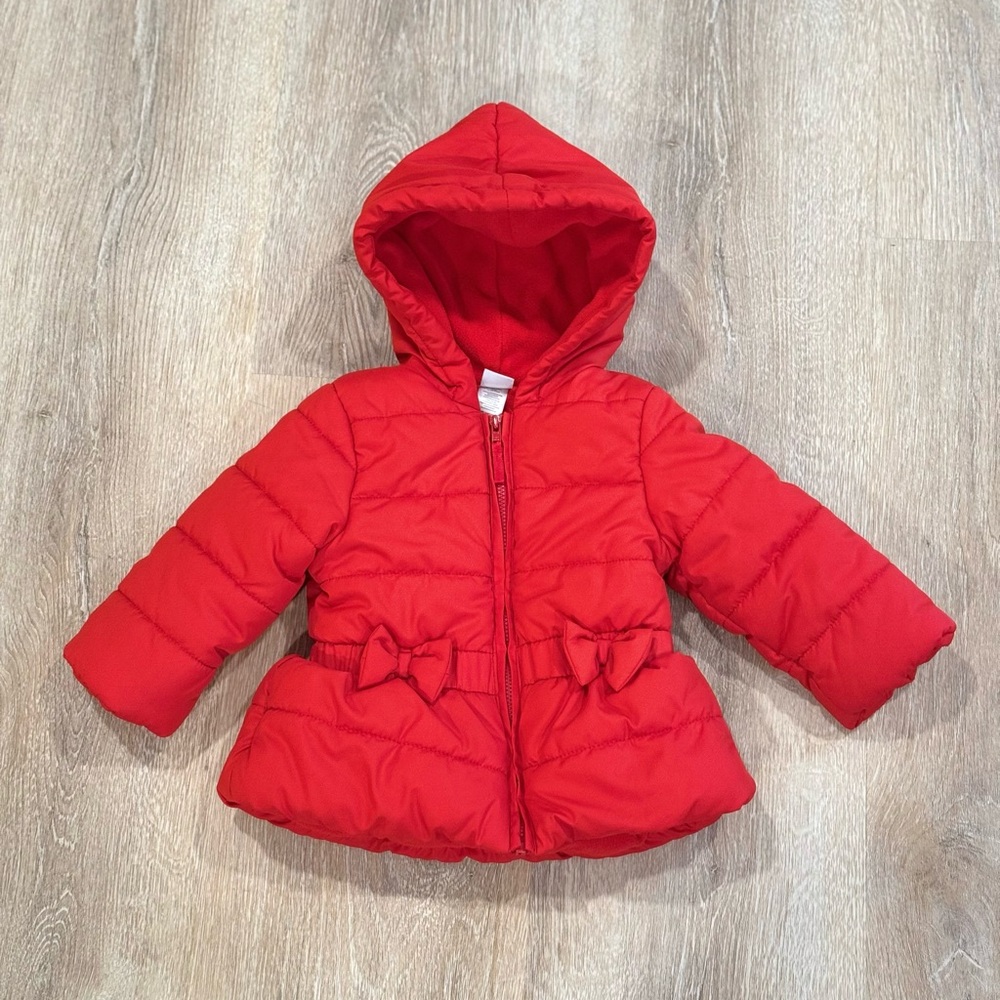 12 Months Girls Winter Coat/Puffer Jacket